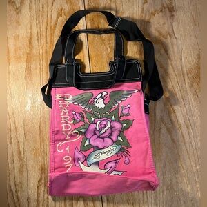 Ed Hardy bag - pink